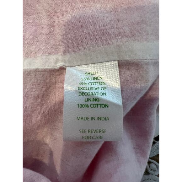 Lilly Pulitzer Pink Pineapple Elbow Length Linen Dress 2 - Picture 7 of 7